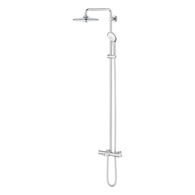 GROHE Euphoria system 260 colonne de douche avec mitigeur thermostatique pour baignoire avec tête de douche euphoria + 110 douchette de massage ronde chromée