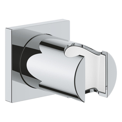 GROHE Rainshower Support de douchette - non réglable - rosace carrée - chromé