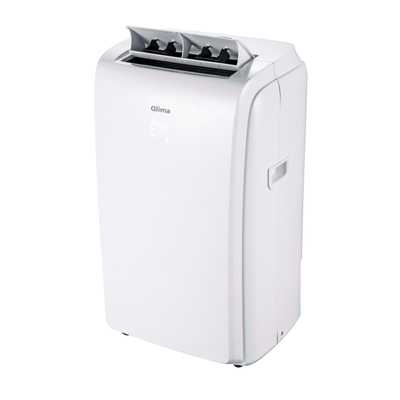 Qlima Climatiseur mobile avec télécommande 44x35.5x71.5cm 11000BTU 80-110m3 blanc