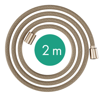 Hansgrohe Designflex flexible de douche textile 200cm bronze brossé