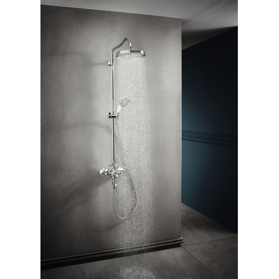 Axor Montreux opbouw regendoucheset – thermostatisch – Ø24 cm hoofddouche – handdouche – chroom hoogglans