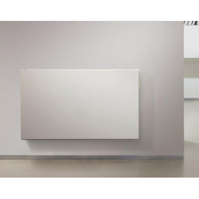 Vasco E panel h fl elektrische paneelradiator 60x100cm 1500watt Staal Traffic White OUTLETSTORE