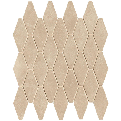 Terravito Elzino carrelage mural et de sol - 31.3x35.5cm - aspect pierre naturelle - beige mat (beige)
