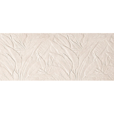 ÉCHANTILLON Terravito Elzino Carrelage murale - 50x120cm - rectifié - Aspect pierre naturelle - White mat (blanc)