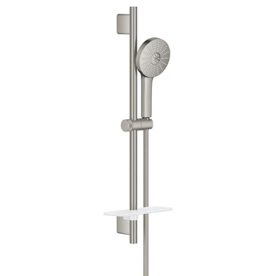 GROHE Euphoria 120 glijstangset - 3 straalsoorten - supersteel (rvs)
