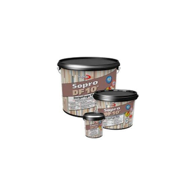 Sopro Mortier à joint pour carrelage de sol et mural Sopro DF 10 Flexible gris clair n° 16 1kg Gris clair