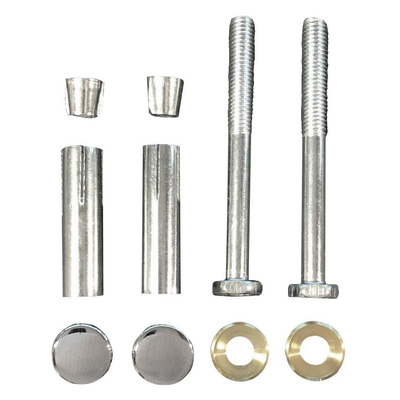 Wiesbaden Schroevenset voor ophangbeugel 2 stuks chroom