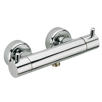 Xenz Duero robinet thermostatique de douche 27,2cm chrome Brillant