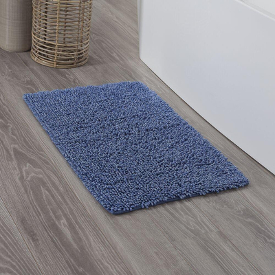 Sealskin Misto Tapis de bain Coton 60x90 cm Bleu