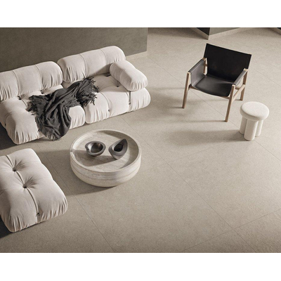 Terravito Materno wand- en vloertegel - 60x120cm - Rechthoek - gerectificeerd - Natuursteen look - Tortora