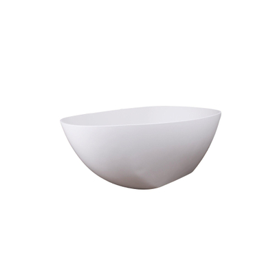 FugaFlow Eccelente Calma Baignoire Autoportante - 160x80 cm - solid surface - blanc mat
