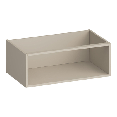 BRAUER Flourish zijkast - 80x30x45.5cm - met 1 opbergvak mat beige