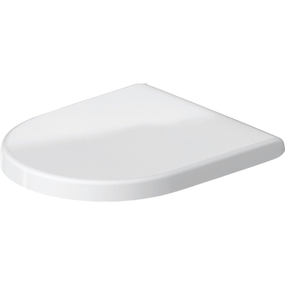 Duravit Universeel WC-zitting - 43.6x37x3.8cm - kunststof - softclose - wit