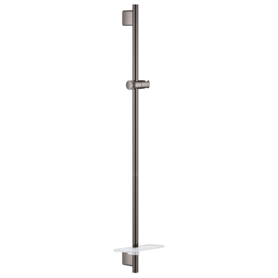 Grohe Rainshower SmartActive Glijstang - 90cm - met zeepschaal - hard graphite (antraciet)