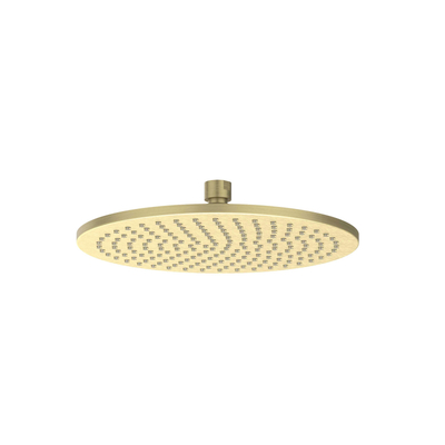 IVY Douche de tête - medium - 25cm - buses anticalcaires - Or mat brossé PVD