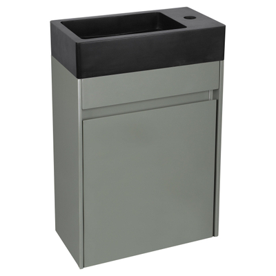 Differnz Hurra Meuble lave-mains - 39,5x52x21,5cm - vert