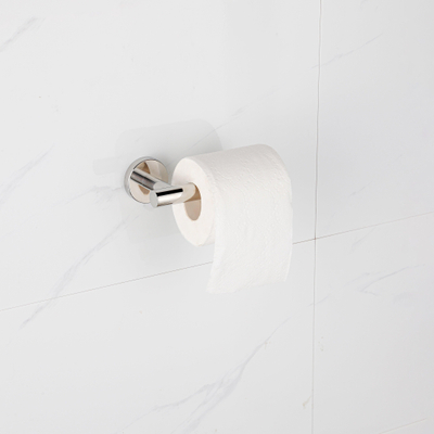Adema Sparkle 2.0 Toiletset - toiletrolhouder - handdoekhaak - toiletborstelset - chroom