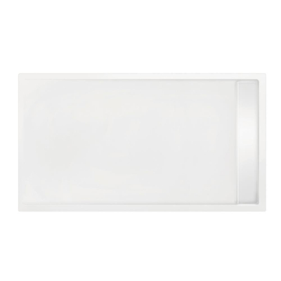 Xenz Easy Tray douchevloer - 170x90x5cm - acryl - zonder gootcover - wit