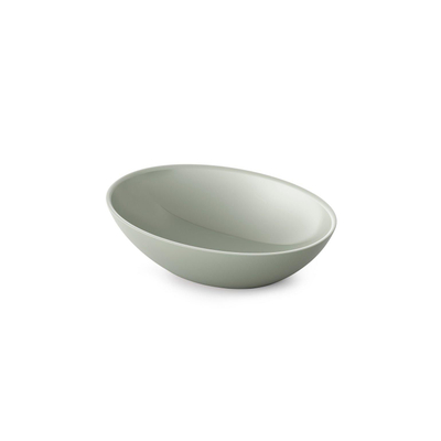 Zeza Element Waskom - 51x35.5x14.2 - solid surface - glans groen OUTLETSTORE