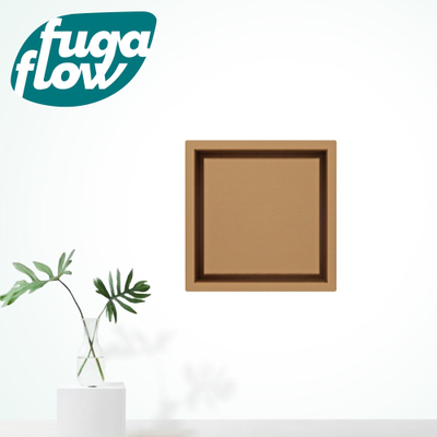 FugaFlow Eccelente Acces Inbouwnis - 30x30x10cm - Geborsteld koper - Black Friday -