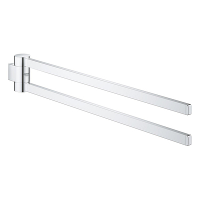 Grohe Selection Handdoekhouder - 40cm - dubbel - draaibaar - chroom