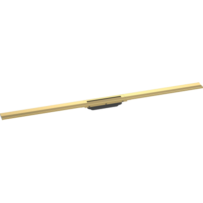 Hansgrohe RainDrain Flex Douchegoot - 120cm - inkortbaar - polished gold optic
