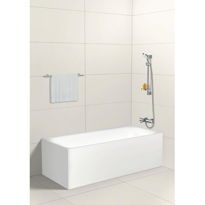 Hansgrohe Crometta ensemble douche vario 65cm avec porte-savon blanc chrome