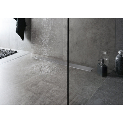 Easy Drain Multi grille simple Zero 6 80cm inox