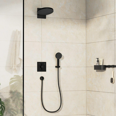 Hansgrohe DuoTurn E Inbouw mengkraan - voor 2 functies - mat zwart