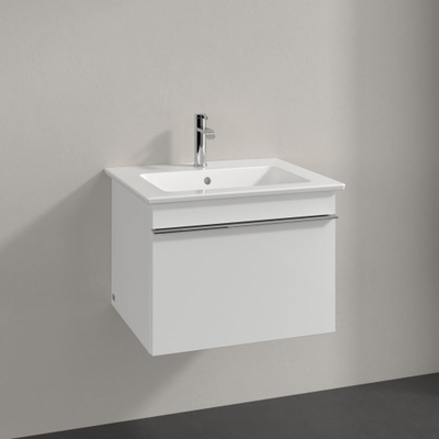 Villeroy & Boch Venticello wastafelonderkast 55.3x42 cm 1x lade glossy wit