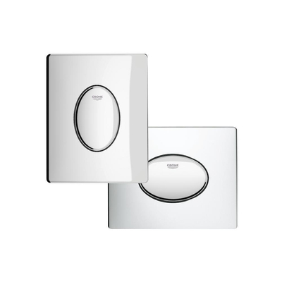 Grohe Skate Air Bedieningsplaat - enkelspoeling - verticaal - chroom