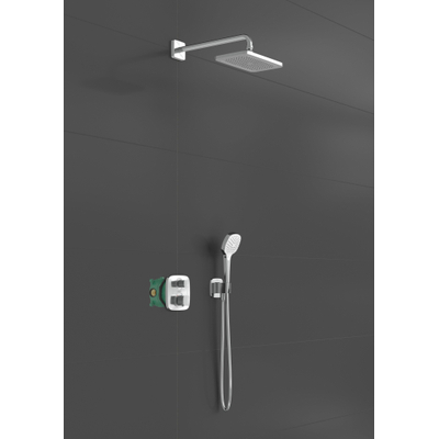 Hansgrohe Croma doucheset - 28cm - thermostatisch - chroom