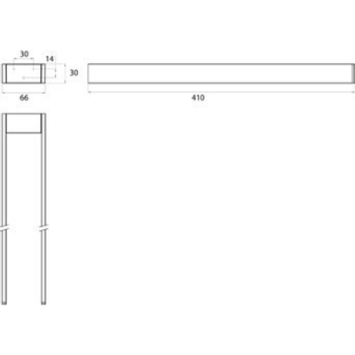 Emco Liaison porte-serviettes version fixe chrome