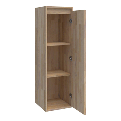 BRAUER Nexxt Armoire colonne 120x35x35cm 1 porte ouvre sur le droite grey oak