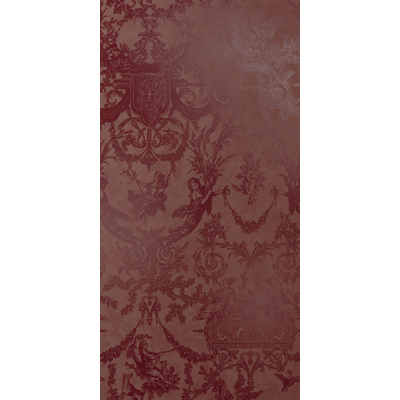 Cir Chromagic Bande décorative - 60x120cm - 10,0mm - rectifié - Toile bordeaux