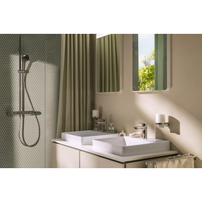 Hansgrohe AddStoris S 2-lids handdoekrek chroom