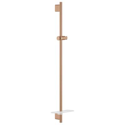Grohe Rainshower SmartActive Glijstang - 90cm - met zeepschaal - brushed warm sunset (koper)