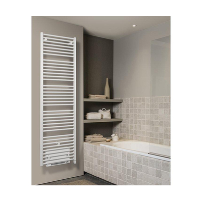 Vasco Iris radiator el. - 195.4x60cm - 1250W - Traffic White (licht beschadigd) OUTLETSTORE