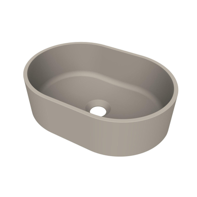 Arcqua Case vasque - ovale - 40x28cm - argile mat