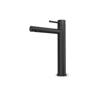 Hotbath BUDDY Mitigeur de lavabo - modèle haut - Noir brossé PVD