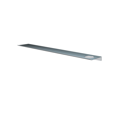 Hotbath &MORE Planchet - 80cm - inclusief bevestigings rails - 1 uitsparing - voor zeepdispenser of beker - RVS 316