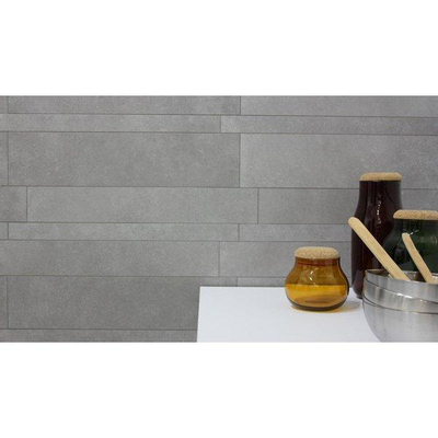 SAMPLE Metropol Loussiana Carrelage sol et mur 60x60cm 9.6mm rectifié R9 porcellanato Gris