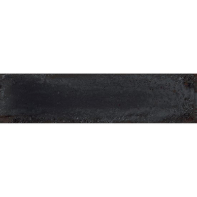 Ceralto Graina Mini Wandtegel - 6x24cm - 9.5mm - Black
