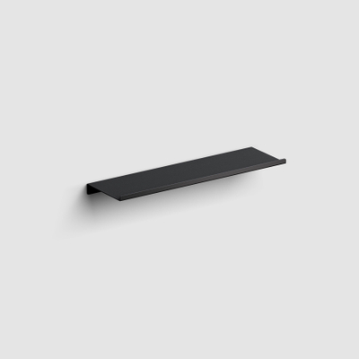 Clou Fold tablette 50 cm noir mat revêtement par poudre