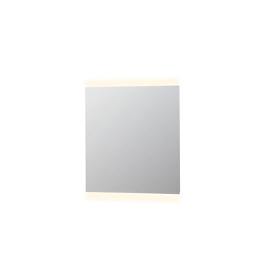 INK SP4 Spiegel - 80x4x80cm - LED onder en boven colour changing - dimbaar - aluminium Zilver OUTLETSTORE