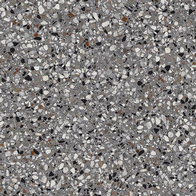 Vtwonen terrazzo Carrelage sol et mural - 60x60cm - rectifié - mat lead flakes