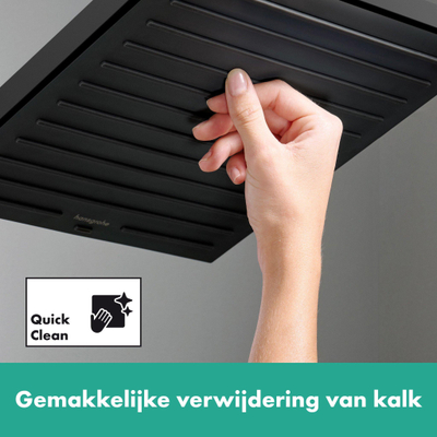 Hansgrohe Pulsify e Hoofddouche 260 - 2jet - ecosmart + - met wandaansluiting - mat zwart