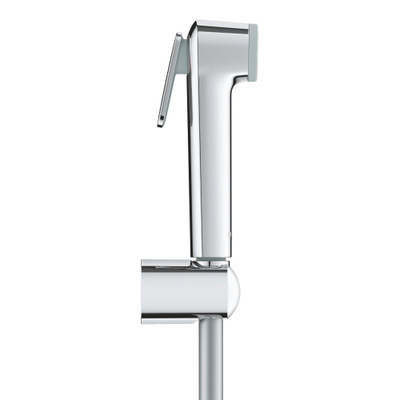 GROHE Tempesta-F Trigger Spray 30 Handdoucheset - 1 straalsoort - rond - met houder - gladde slang - 125cm - chroom