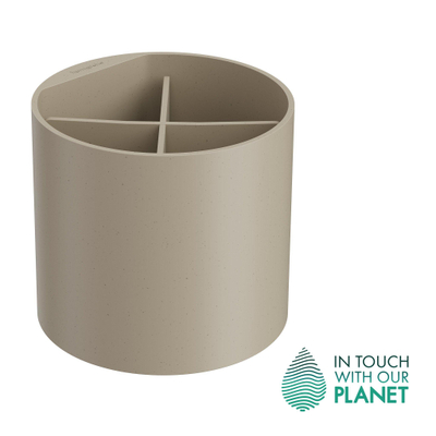 Hansgrohe WallStoris Planet Edition tandenborstelhouder - mat zand (beige)