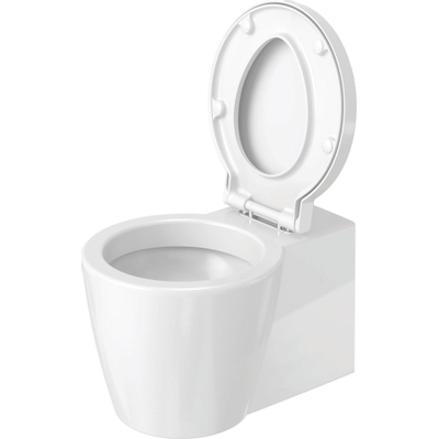 Duravit Starck 1 lunette de toilette avec fermeture amortie Blanc
